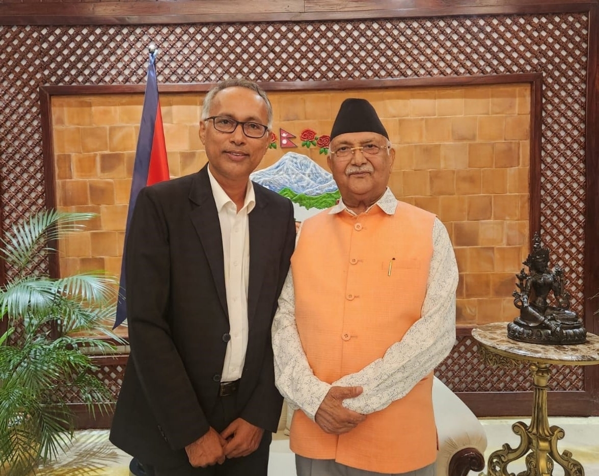 रैथाने गाई संरक्षण अभियान ‘जनकधाम योजना’ बारे जानकारी दिन प्रधानमन्त्रीसँग छलफल