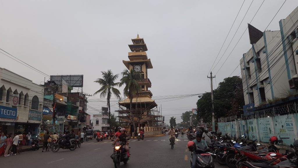 वीरगञ्जको घण्टाघर तयार