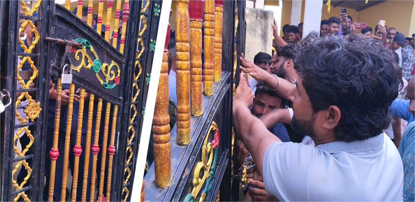 कार्यालयभित्रै थुनिए जनप्रतिनिधि