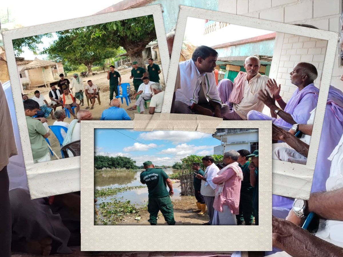 नगर प्रमुख यादवद्वारा डुबान क्षेत्रको अनुगमन,स्थानीयहरूसँग निकासका उपायमा छलफल