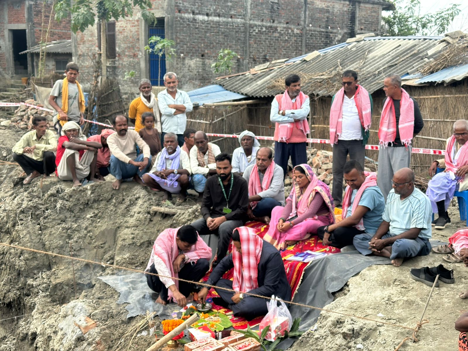 सिराहाको बसबिट्टामा ‘रेन’ परियोजनाअन्तर्गत सुरक्षित आश्रयस्थल निर्माण सुरु