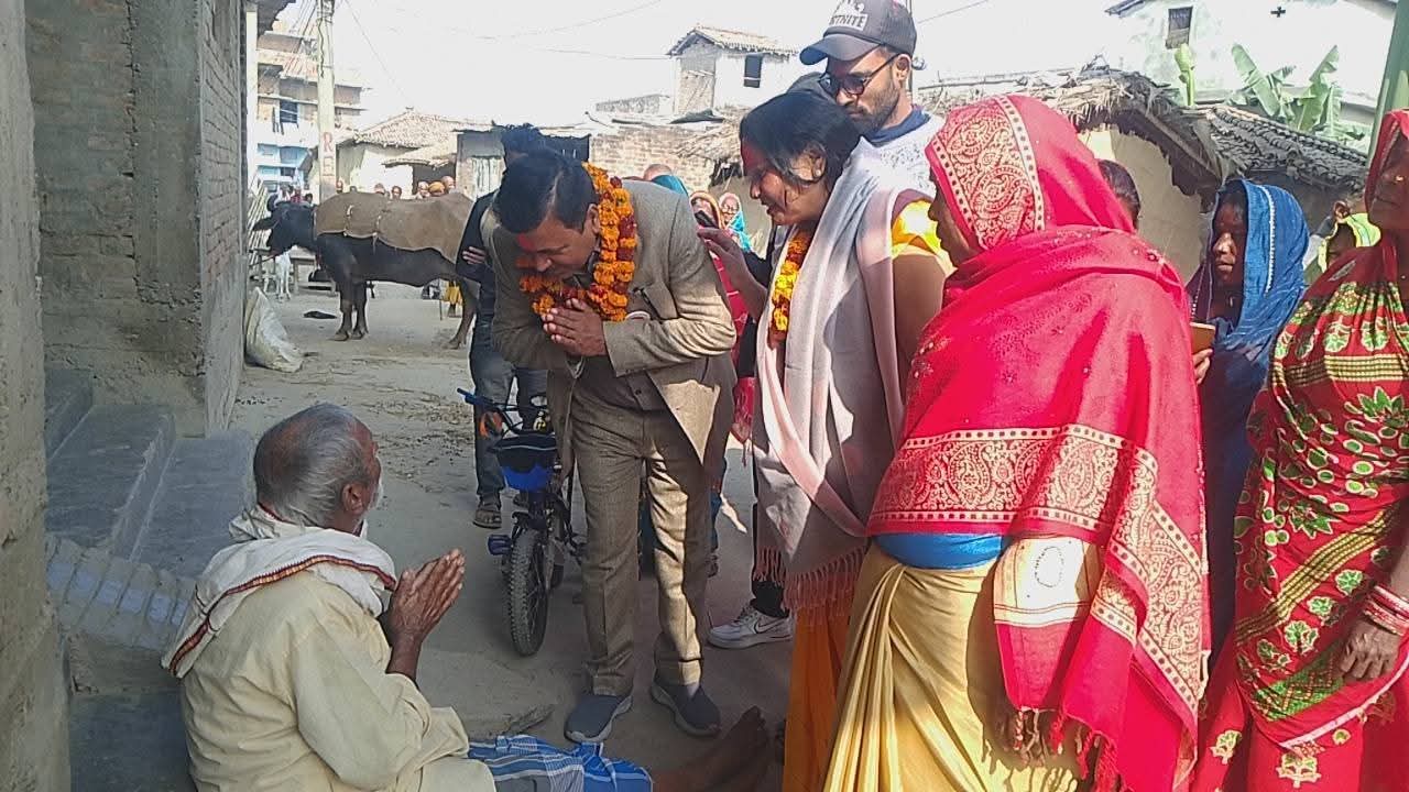 रौतहट क्षेत्र नं. २ मा जसपा नेपालका उम्मेदवार यादवको सशक्त घरदैलो अभियान