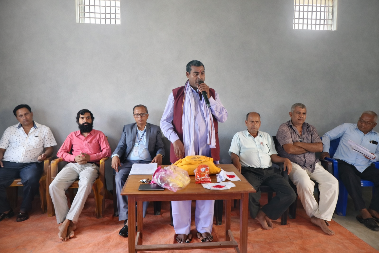 सुन्दर जनता मावि औराहीमा एसईई विद्यार्थीलाई शुभकामना सहित विदाई