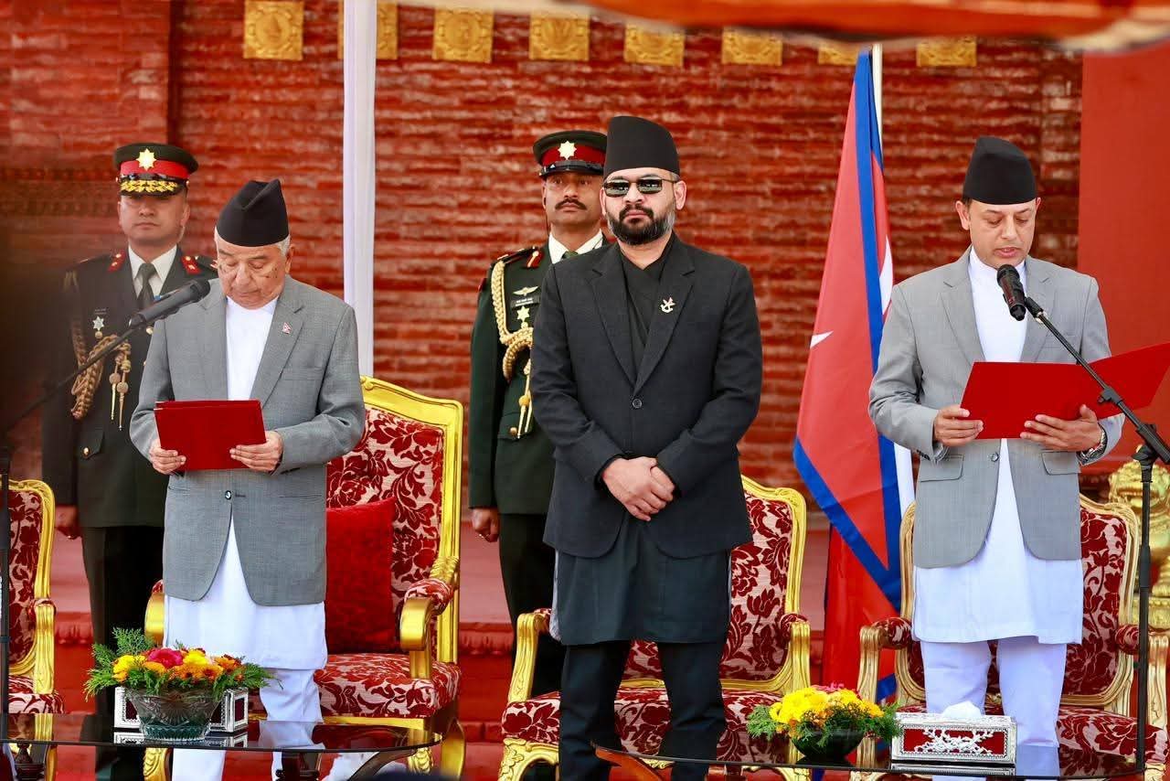 सभामुख डोलप्रसाद अर्यालले लिए शपथ