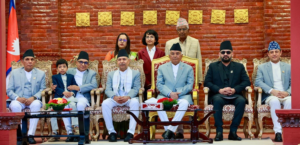 नवनियुक्त प्रधानन्यायाधीश शर्माले लिए शपथ