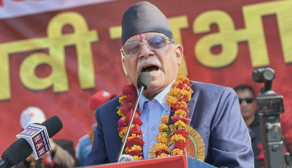 कार्यकर्तालाई प्रचण्डले भने– एमालेसँग सहकार्य हुँदैछ, मेरो अन्तिम क्रमभंग हेरेर अघि बढ्नुस्