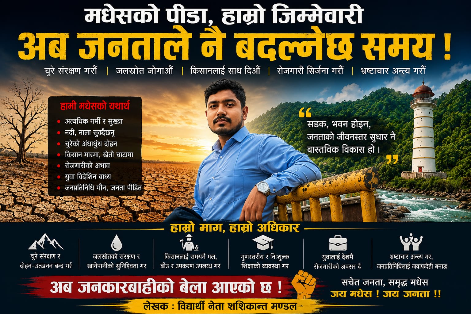 मधेसको बढ्दो गर्मी, चुरेको विनाश र जनप्रतिनिधिहरुको गैरजिम्मेवारी