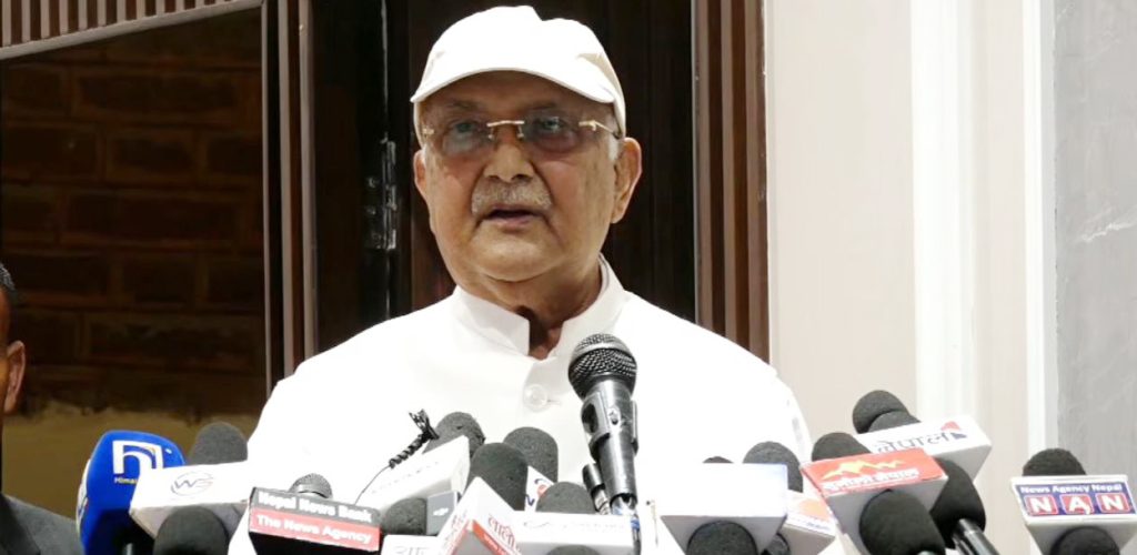 संवाद र सहकार्यबाट संकट समाधान गर्न ओलीको आह्वान, शान्ति र सामाजिक सद्भाव कायम राख्न आग्रह