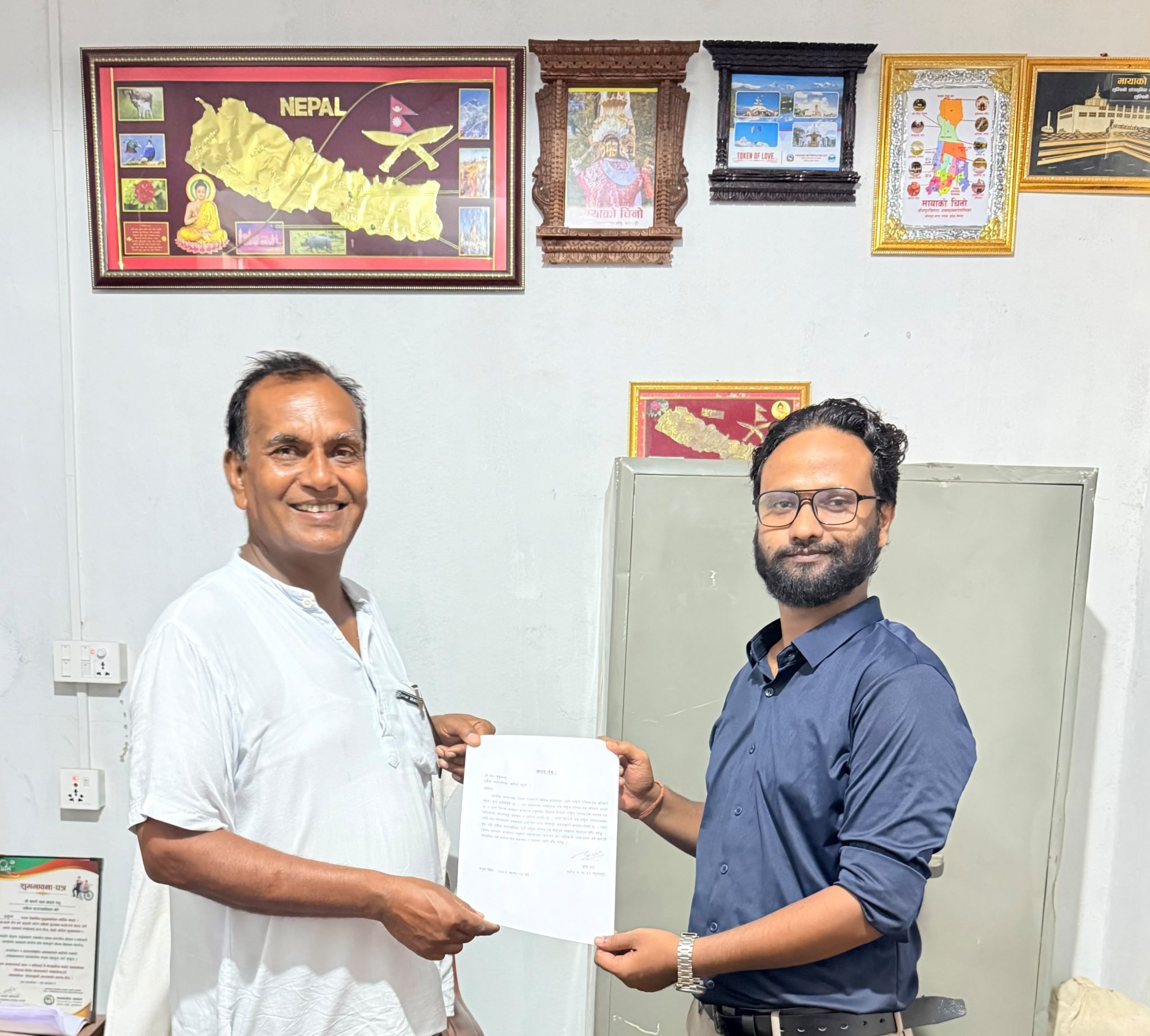 सबैलाबाटै राष्ट्रिय परिचयपत्र बनाउने व्यवस्था मिलाउन बीपी साहको माग