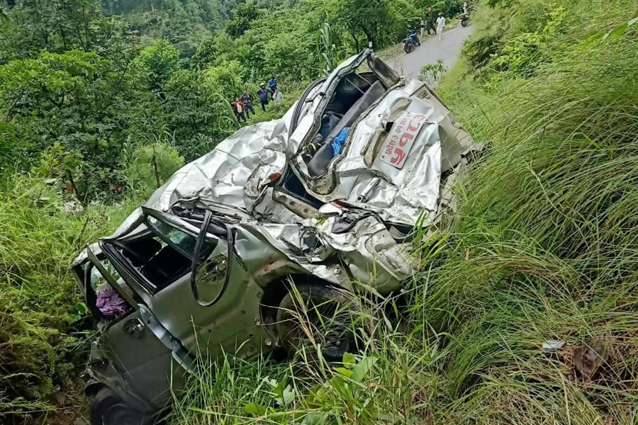 मकवानपुर जिप दुर्घटना : उपचारका क्रममा एक महिलाको मृत्यु