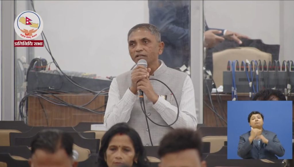 रसुवा बाढीपीडितका लागि एक महिनाको पारिश्रमिक सहयोग गर्न सांसद राम विनोद यादवको अपिल