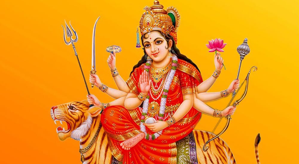 नवरात्रको तेस्रो दिन : आज चन्द्रघण्टा देवीको पूजा आराधना गरिँदै