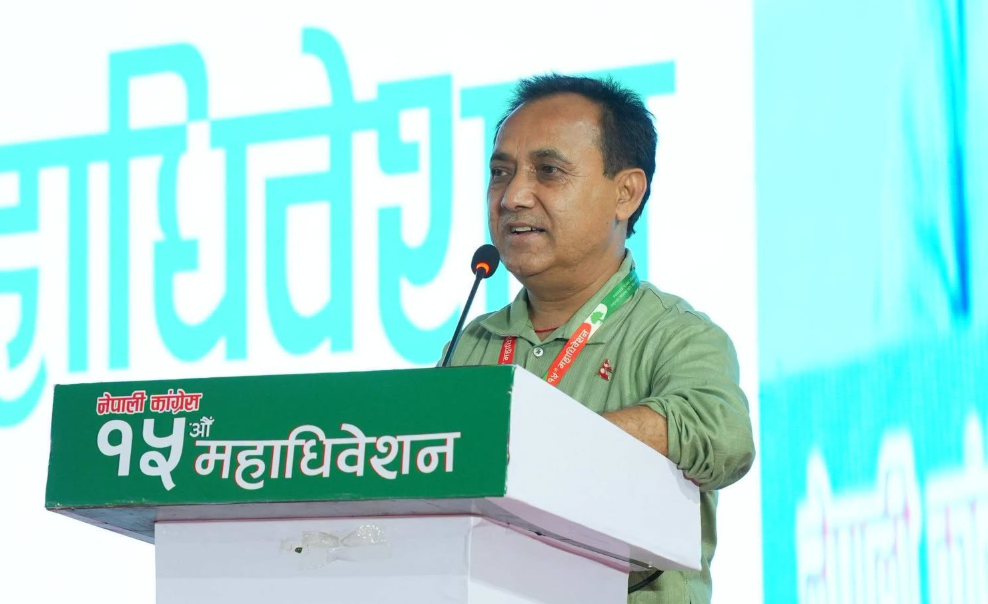 कांग्रेसको वरिष्ठ उपसभापतिमा शर्मा निर्विरोध निर्वाचित